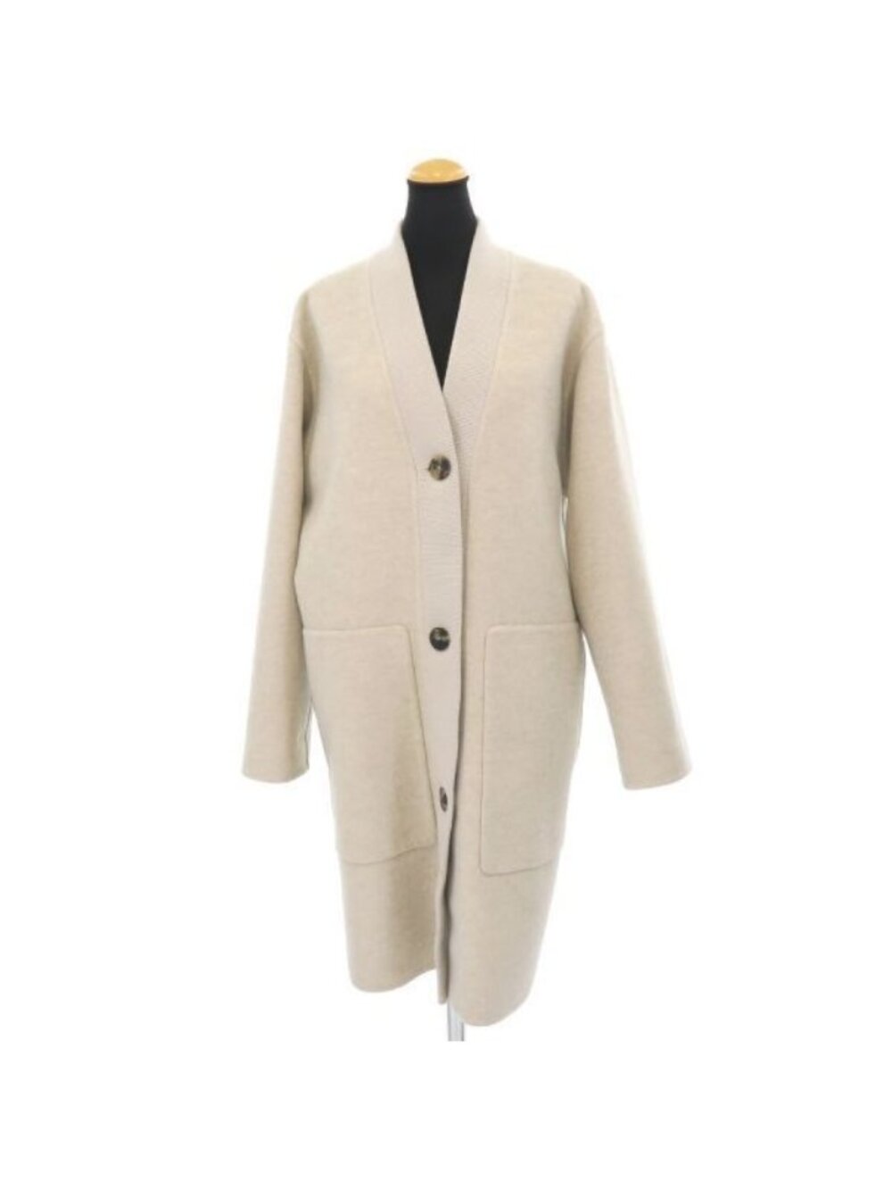 Hermes Coat Beige